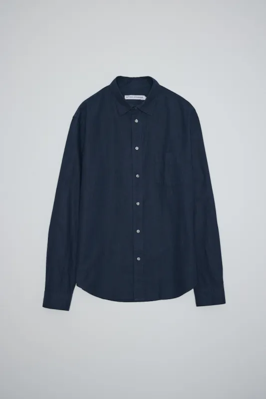 NS1190-65 Japanese Washed Canvas in Navy sold by National Standards