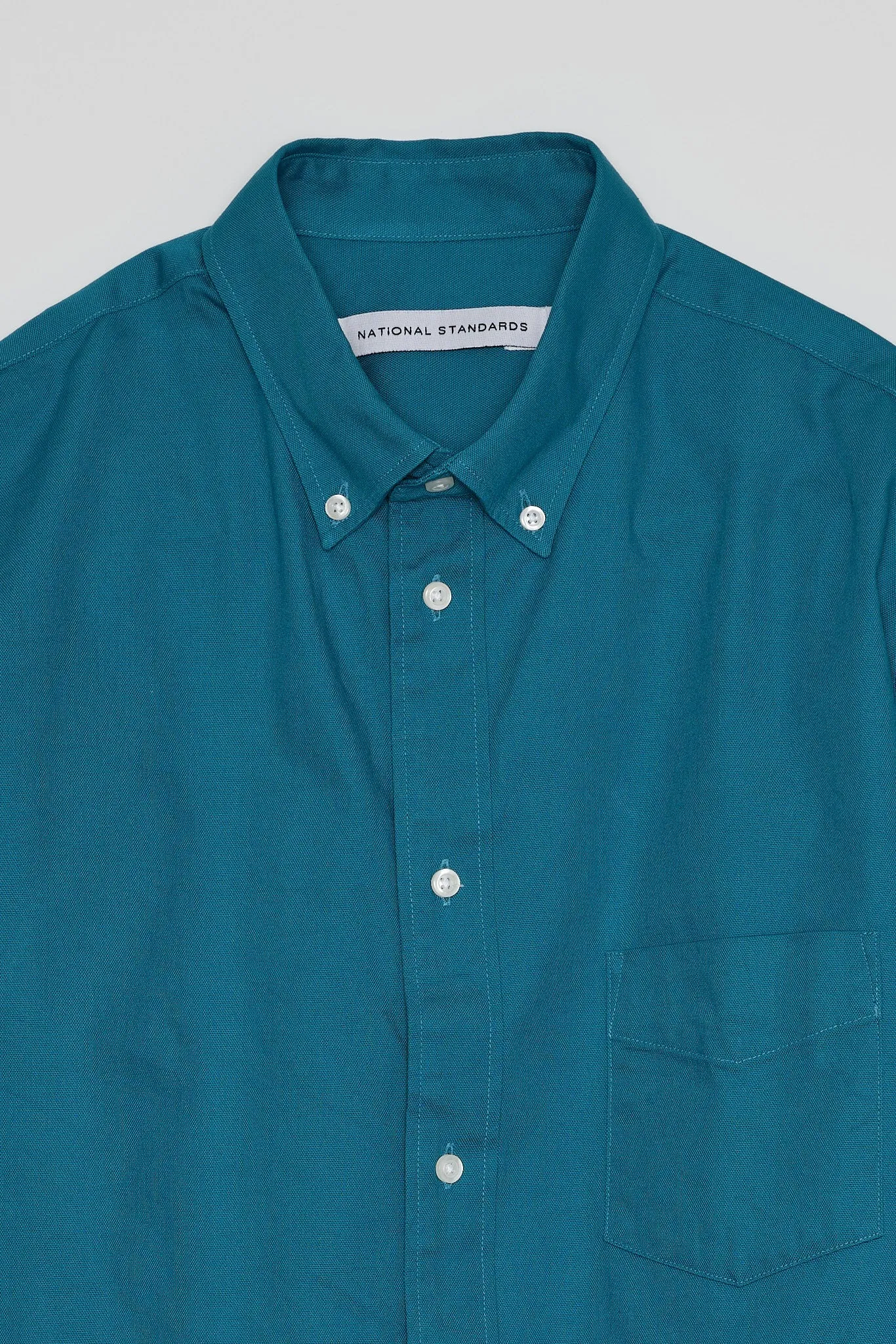 NS1190-60 Japanese Washed Oxford in Teal sold by National Standards product image thumbnail 3