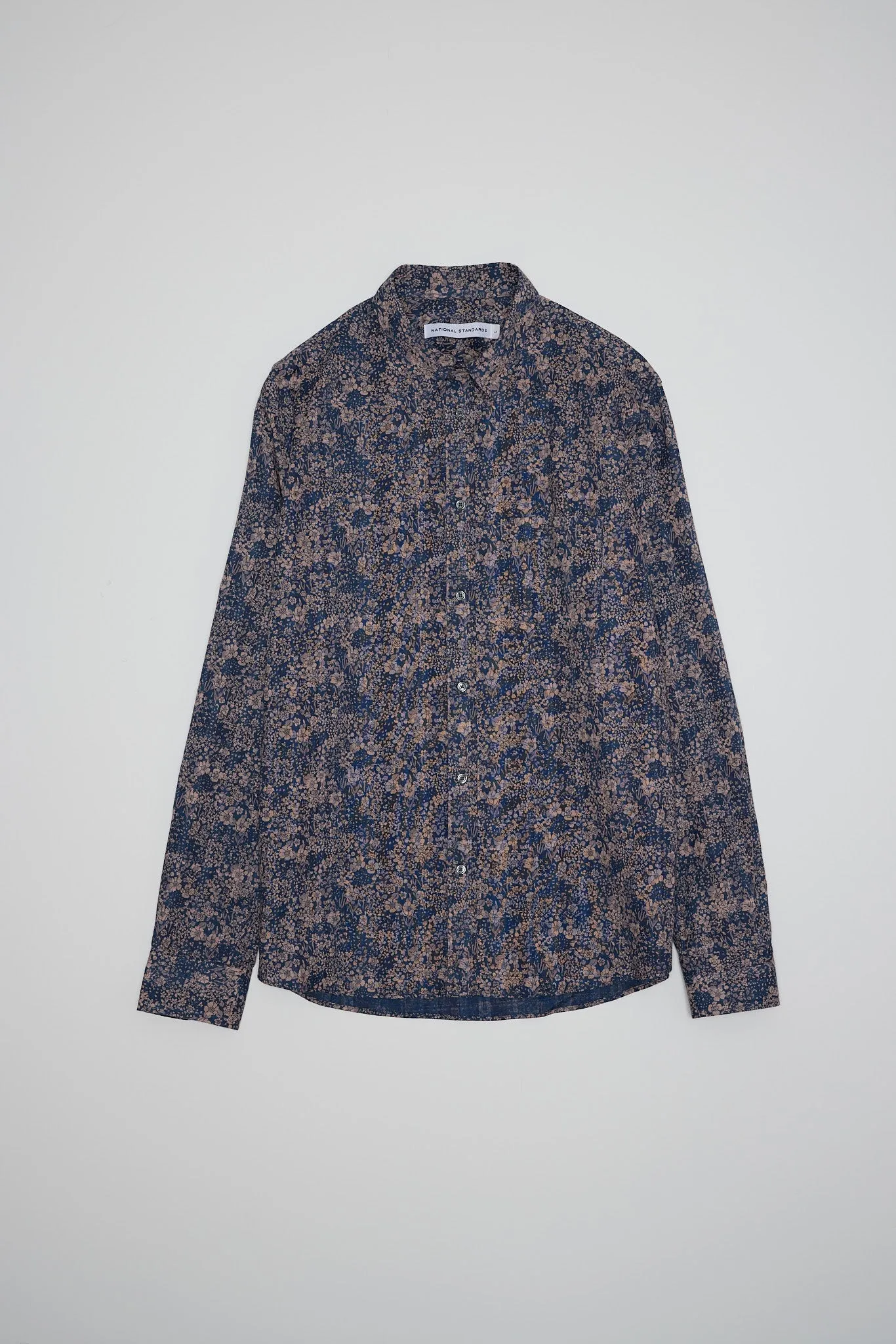 NS1145-212 Japanese Bouquet Print in Blue sold by National Standards