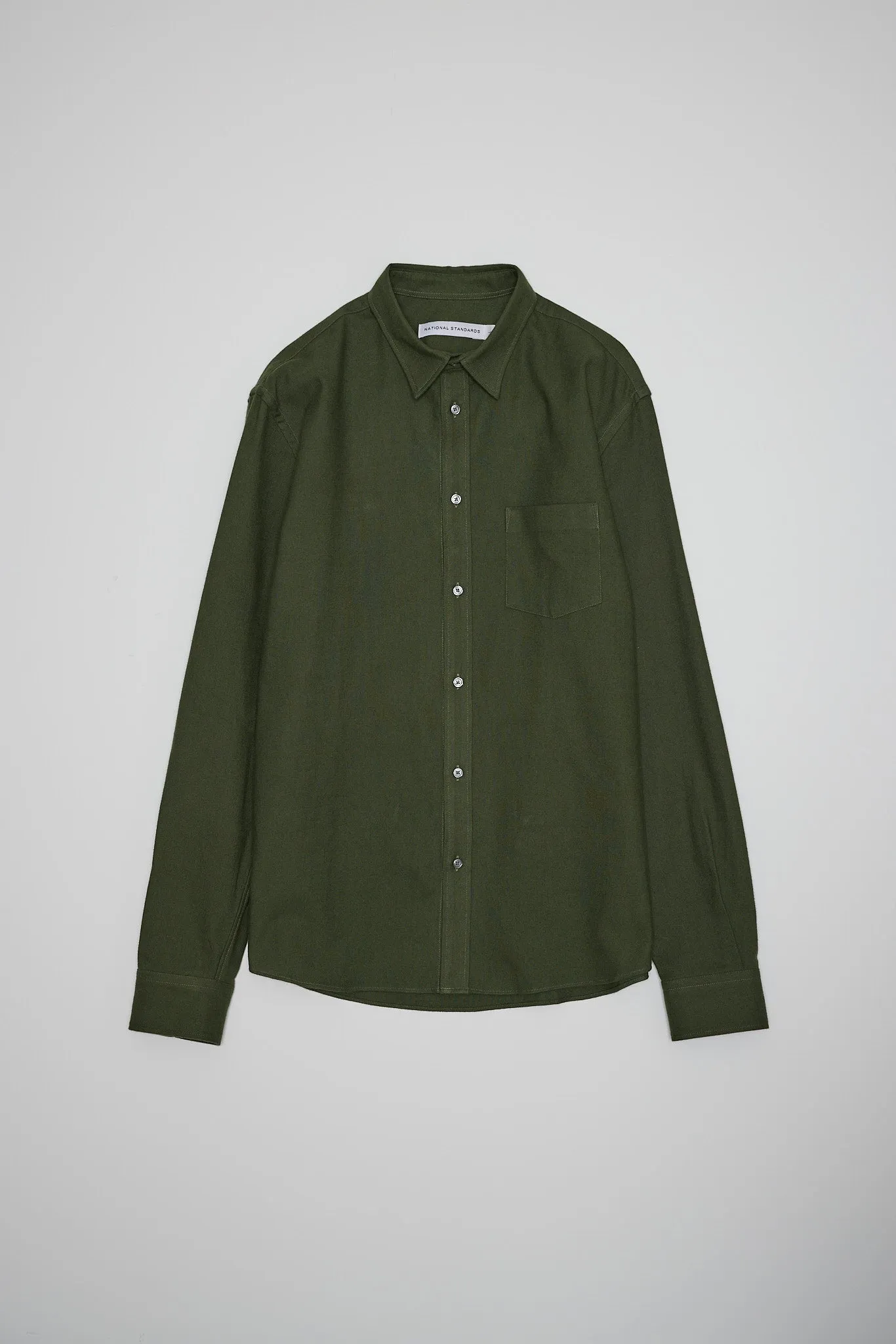 NS1145-195 Japanese Organic Twill in Forest sold by National Standards