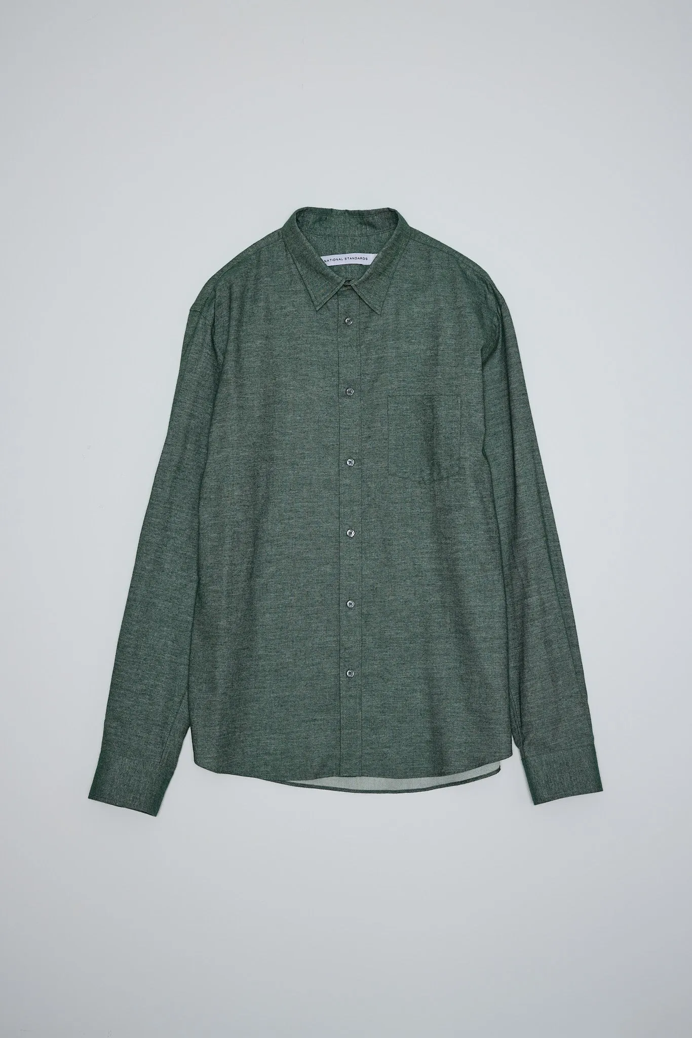 NS1145-192 Japanese Brushed Twill in Green sold by National Standards