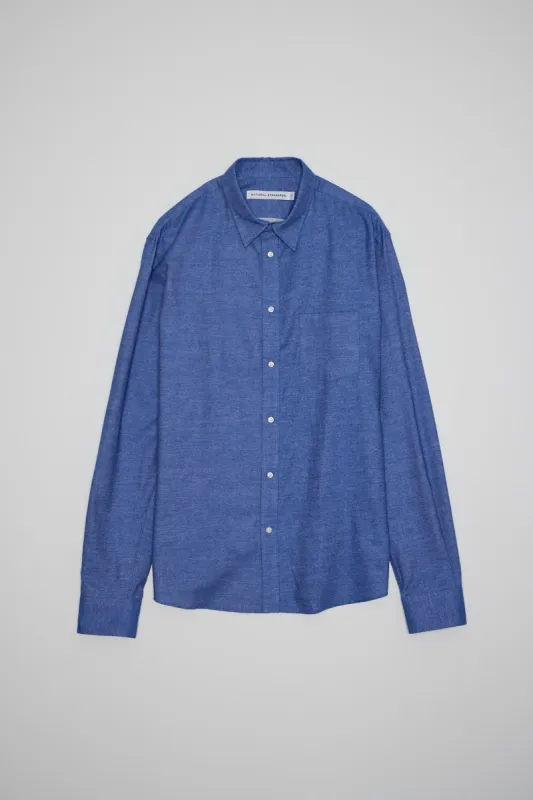NS1145-191 Japanese Brushed Twill in Blue sold by National Standards
