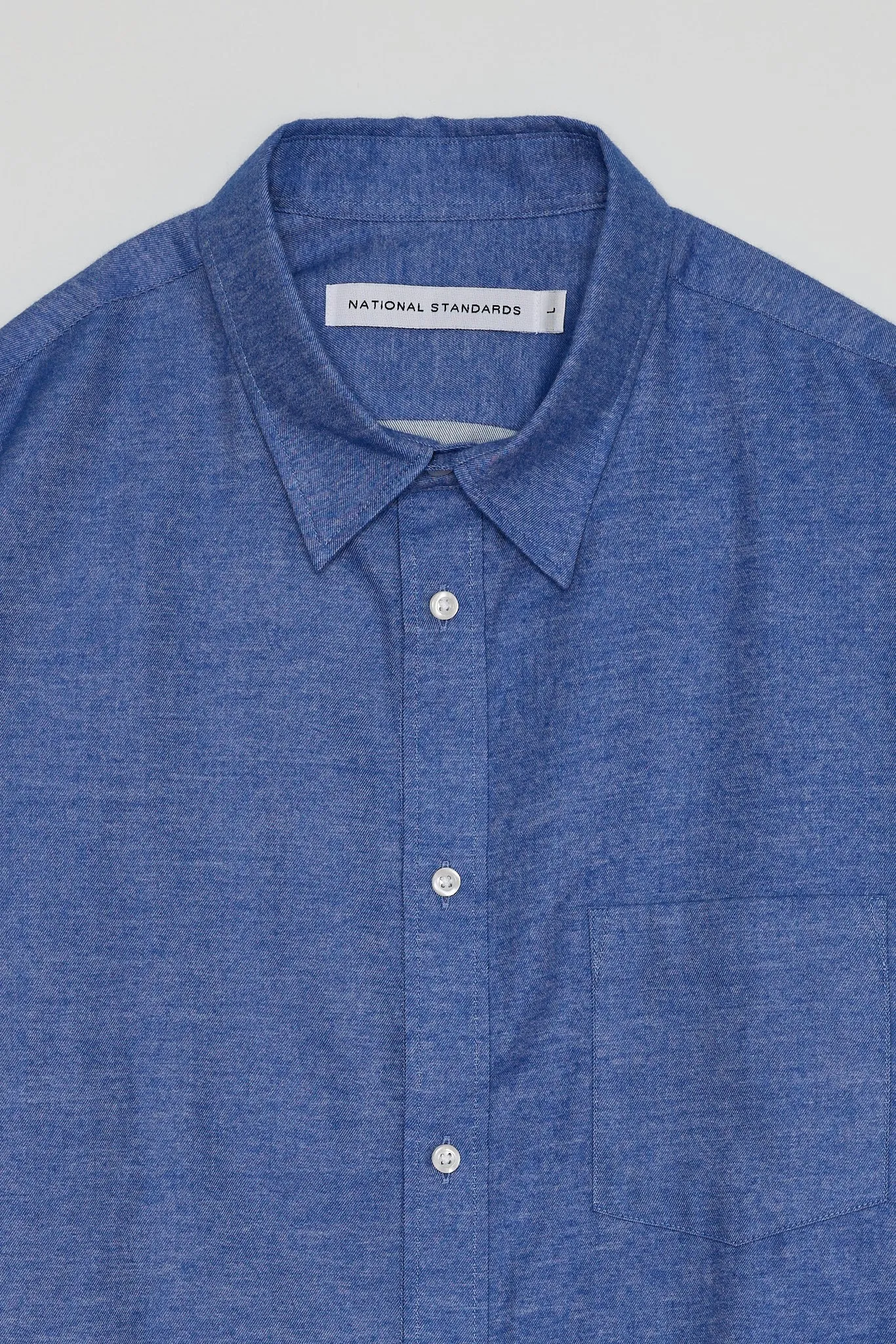 NS1145-191 Japanese Brushed Twill in Blue sold by National Standards product image thumbnail 3