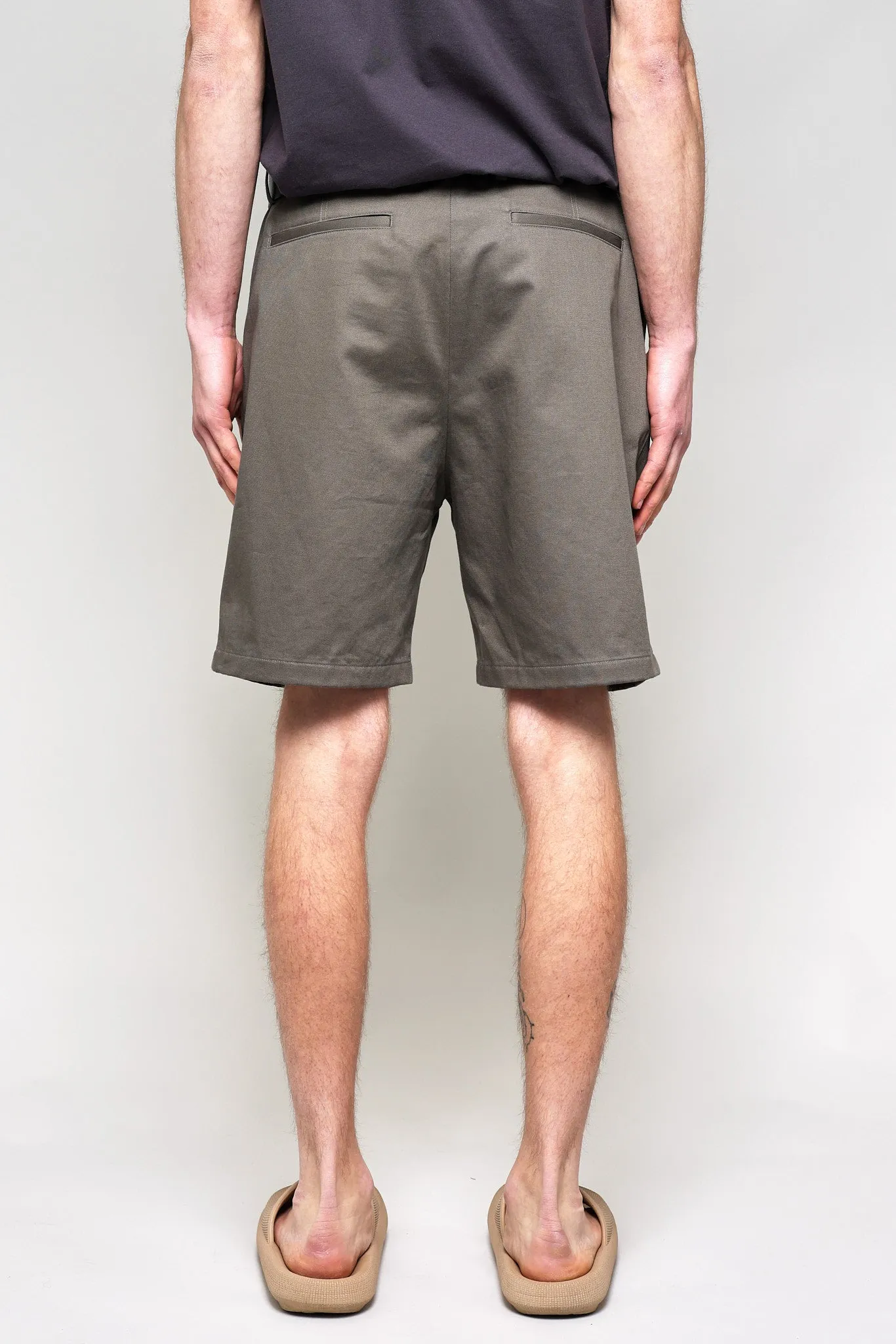NS1205-2 Japanese Chino Shorts 20s Chino Cloth in Grey sold by National Standards product image thumbnail 5