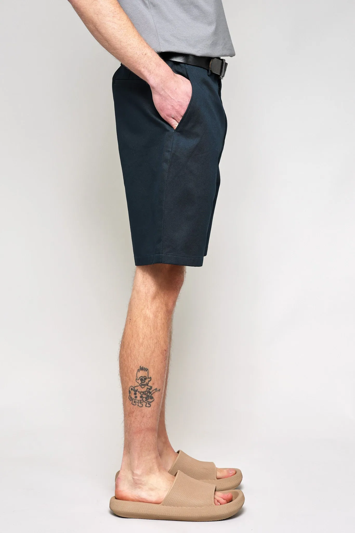 NS1205-1 Japanese Chino Shorts 20s Chino Cloth in Navy sold by National Standards product image thumbnail 5