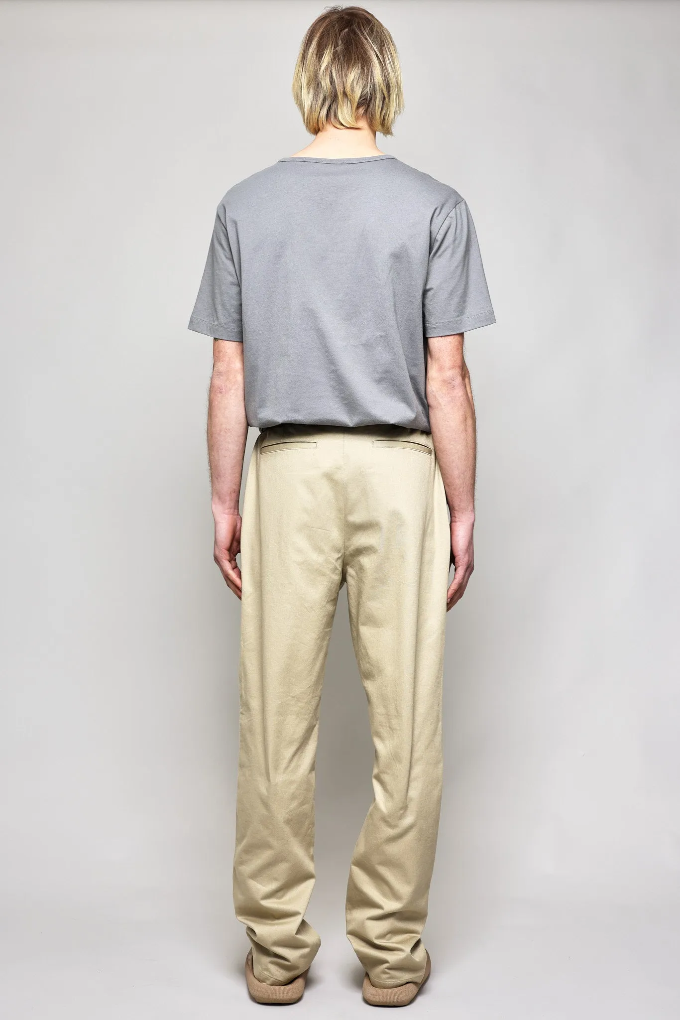 NS1203-3 Japanese Chino 20s Chino Cloth in Khaki sold by National Standards product image thumbnail 4