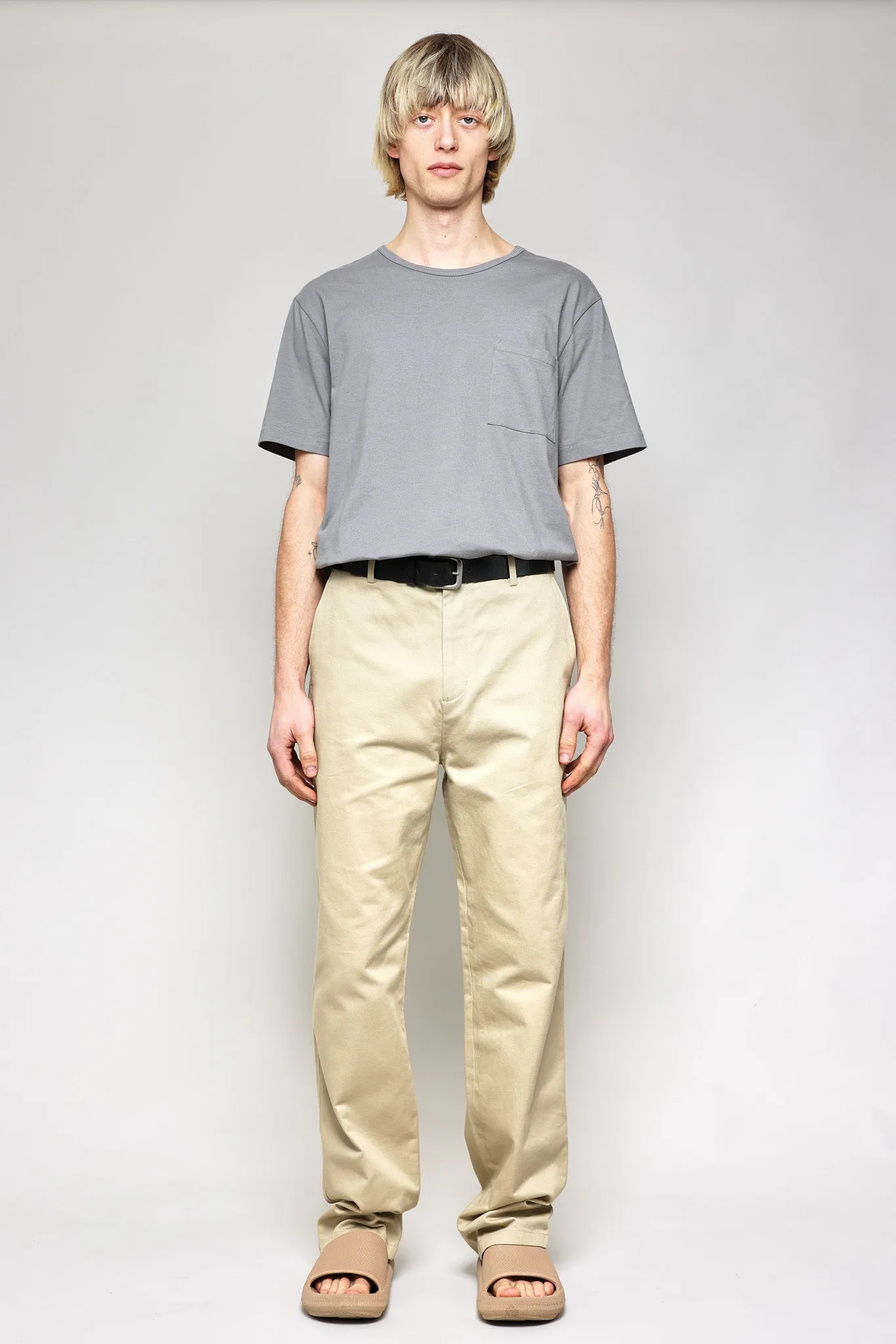 NS1203-3 Japanese Chino 20s Chino Cloth in Khaki sold by National Standards product image thumbnail 2