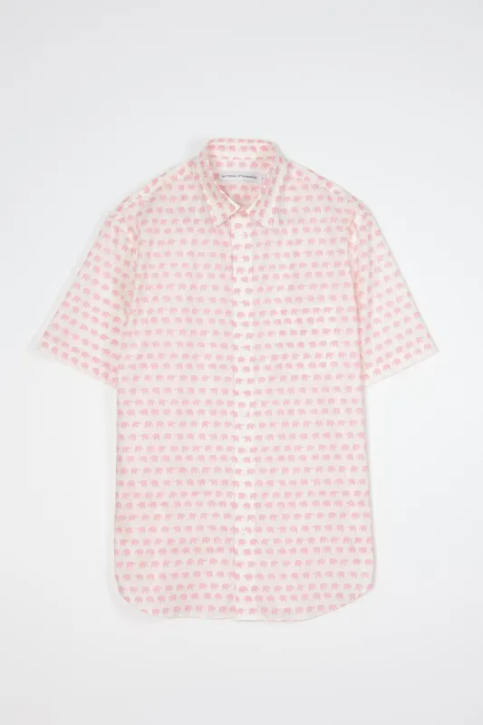 NS1191-78 Japanese Pink Elephant Print in Pink sold by National Standards