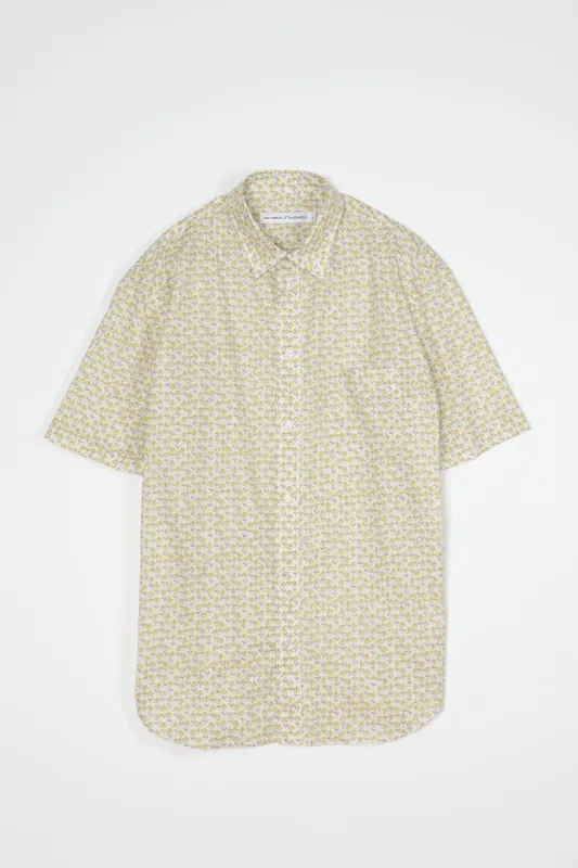 NS1191-73 Japanese Tulip Print in Yellow sold by National Standards