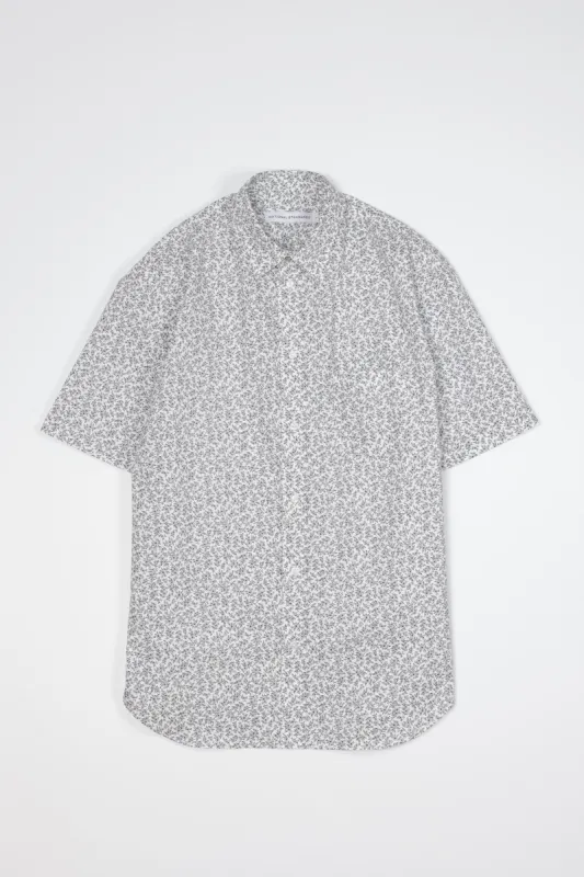 NS1191-71 Japanese Daffodil Print in White and Blue sold by National Standards