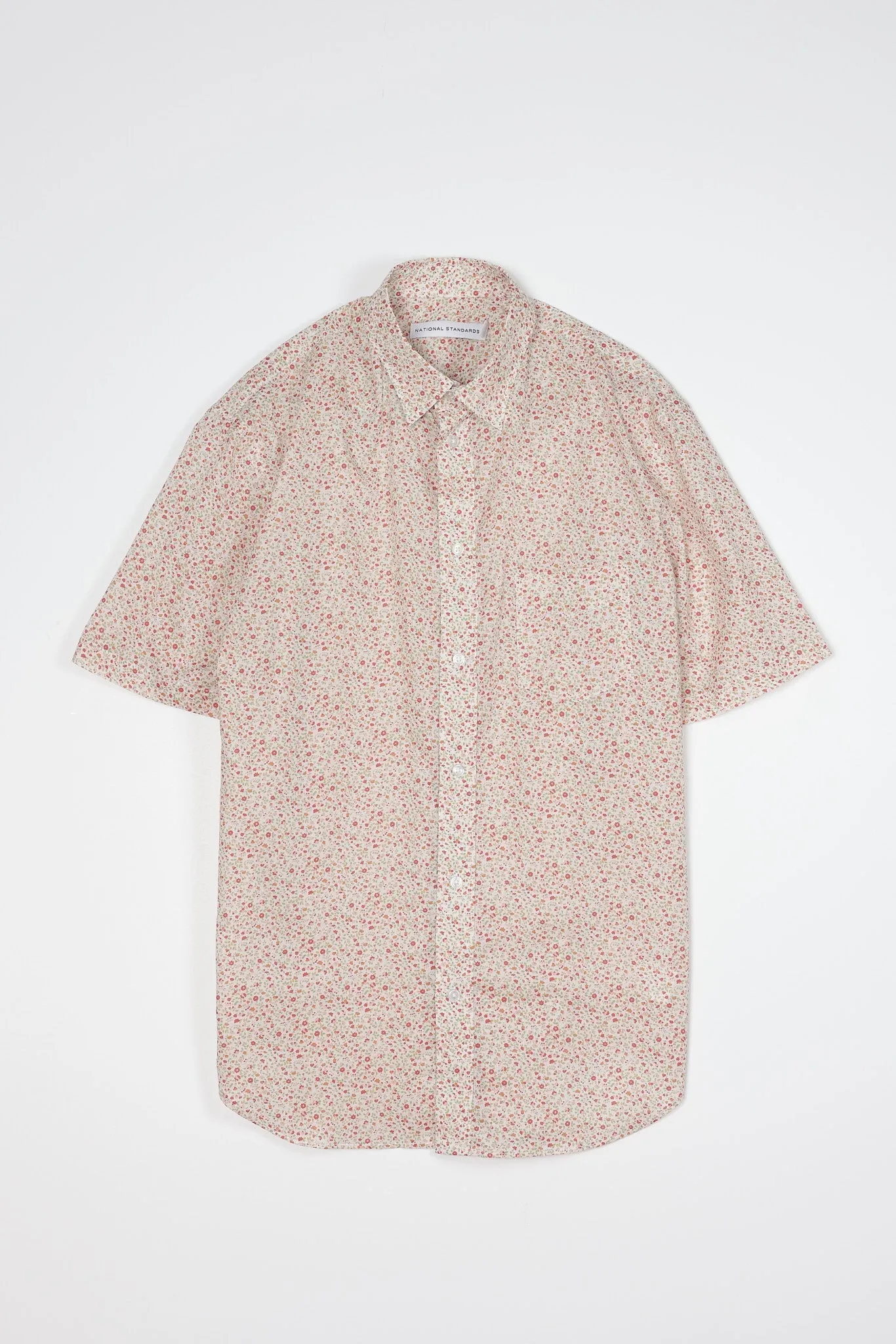 NS1191-69 Japanese Mini Floral Print in Red sold by National Standards