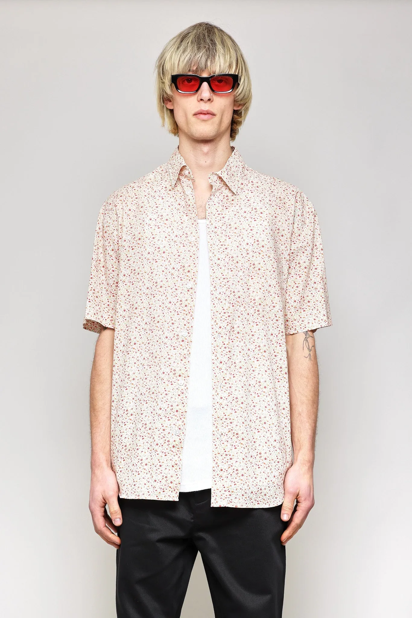 NS1191-69 Japanese Mini Floral Print in Red sold by National Standards product image thumbnail 2