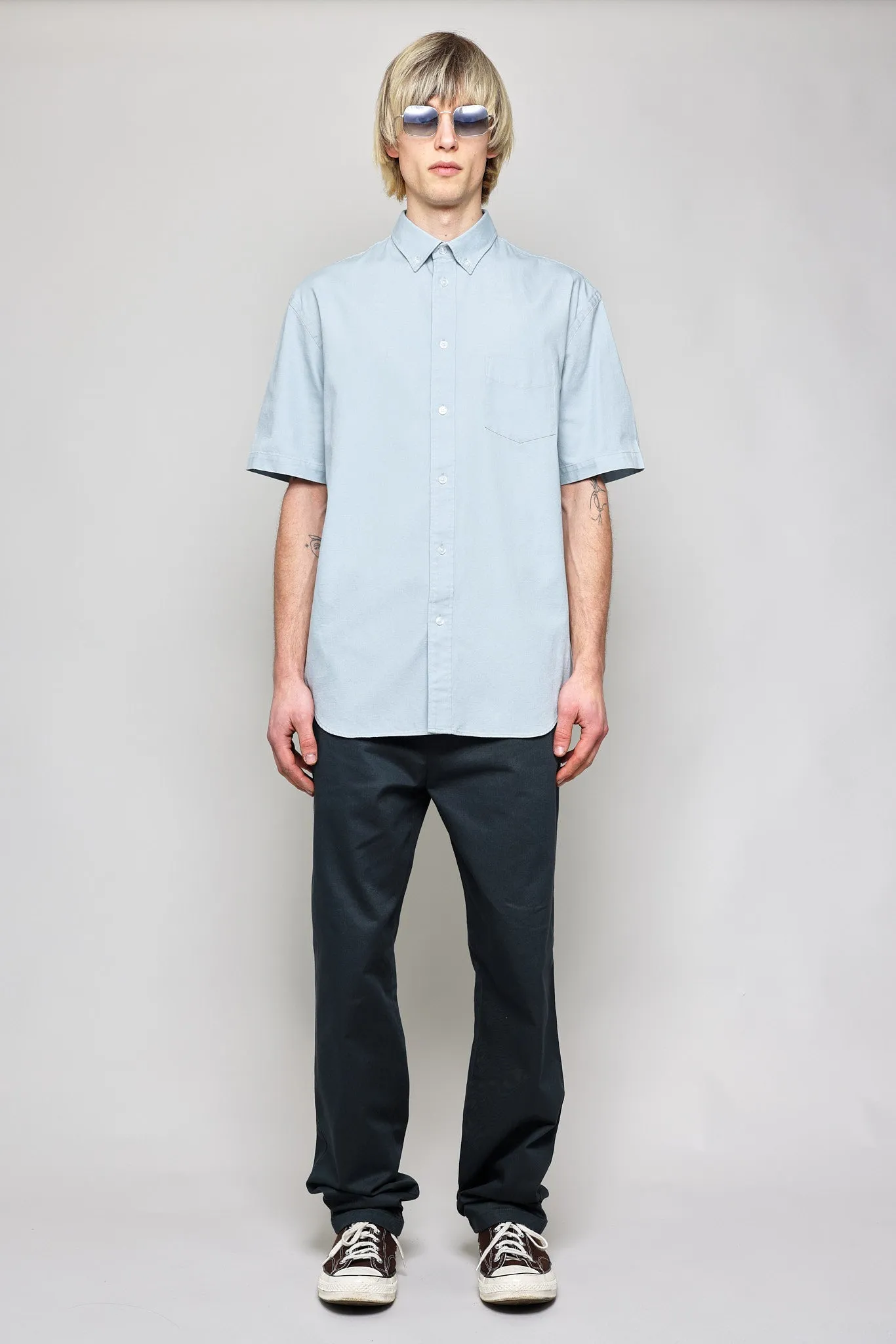 NS1191-66 Japanese Washed Oxford in Light Blue sold by National Standards product image thumbnail 5