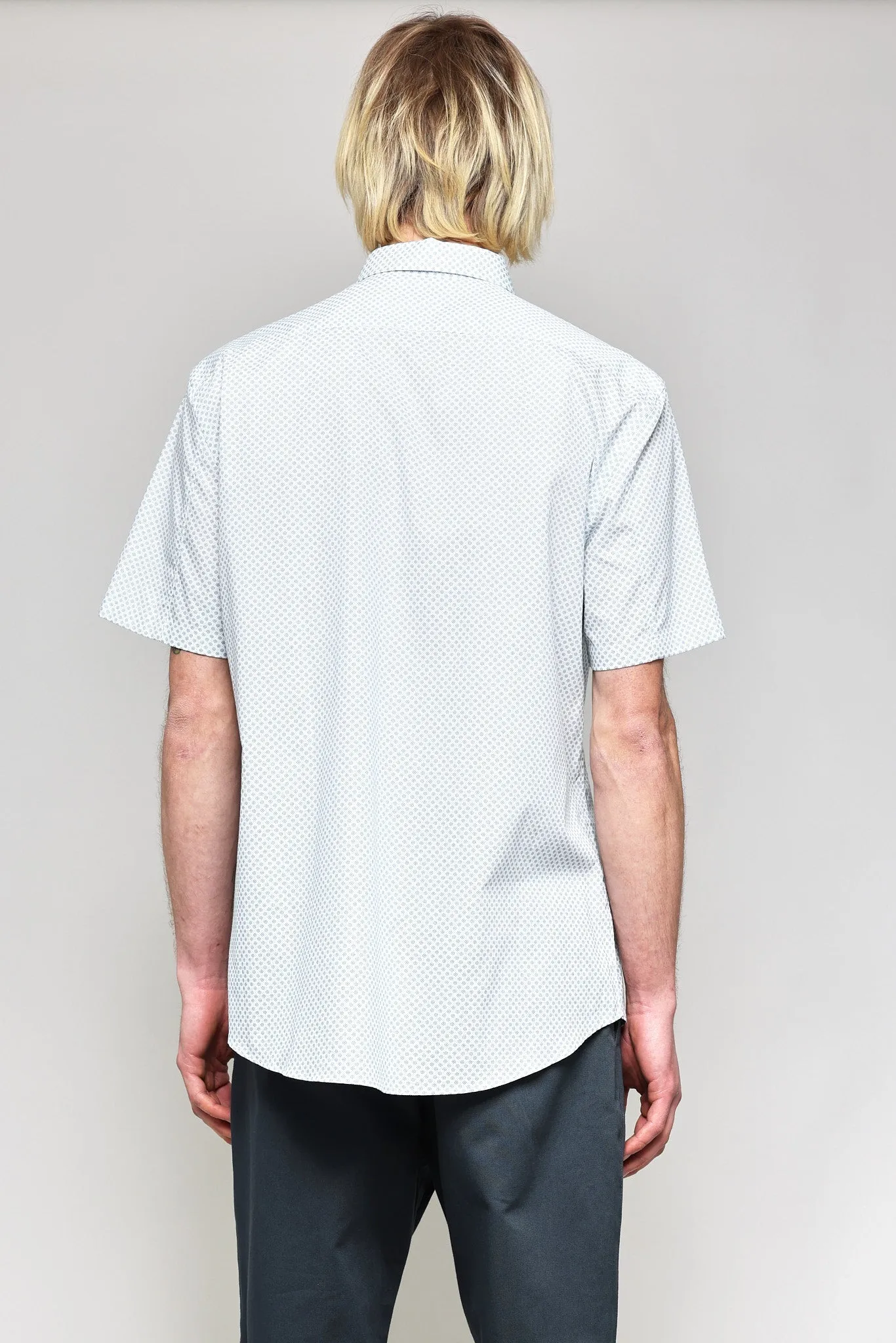 NS1146-92 Japanese Floral Grid Print in Blue sold by National Standards product image thumbnail 3