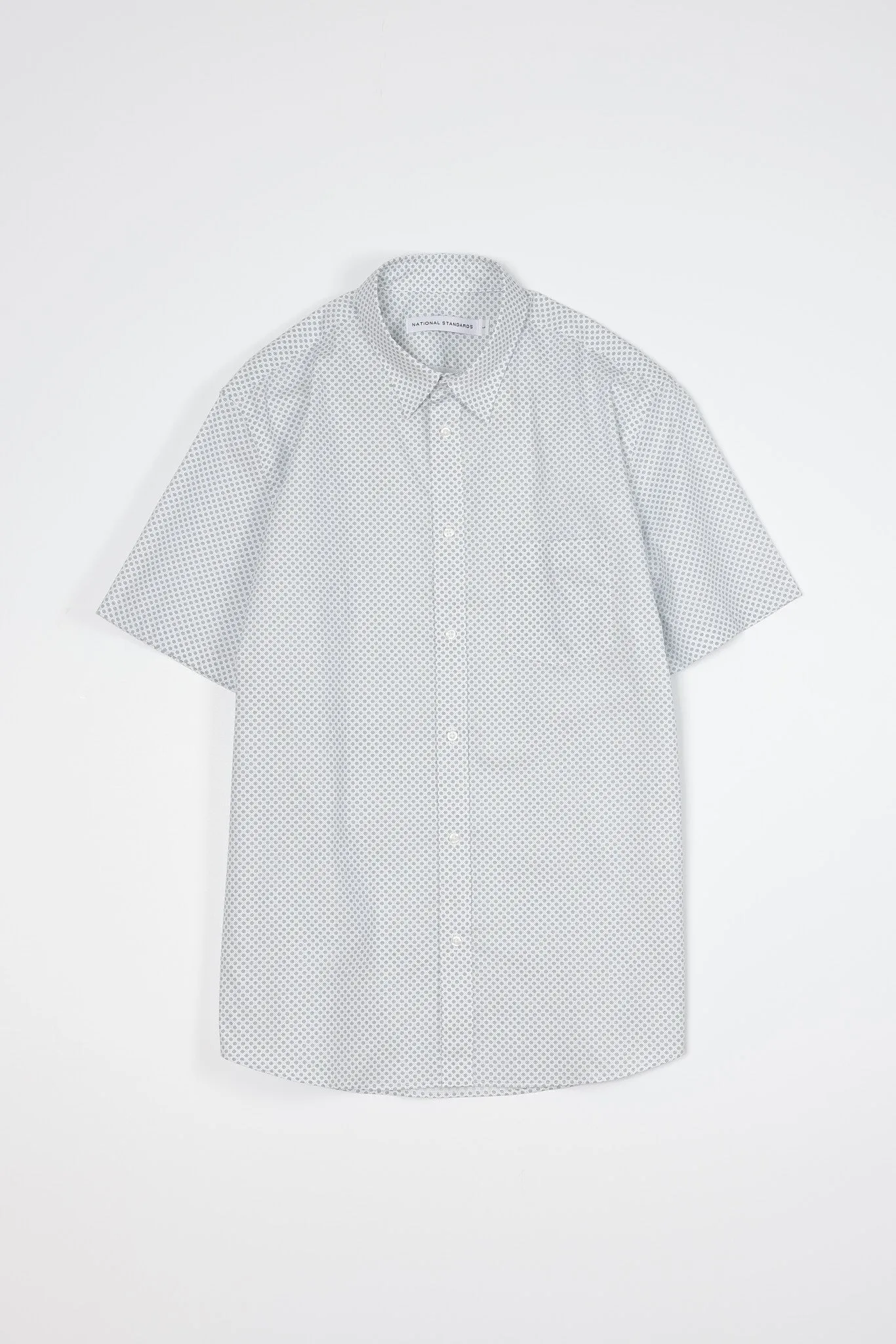 NS1146-92 Japanese Floral Grid Print in Blue sold by National Standards