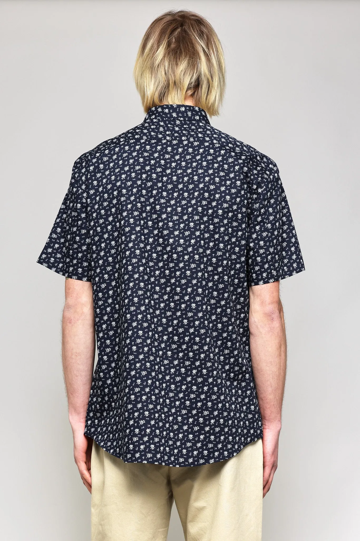 NS1146-90 Japanese Rose Print in Navy sold by National Standards product image thumbnail 3