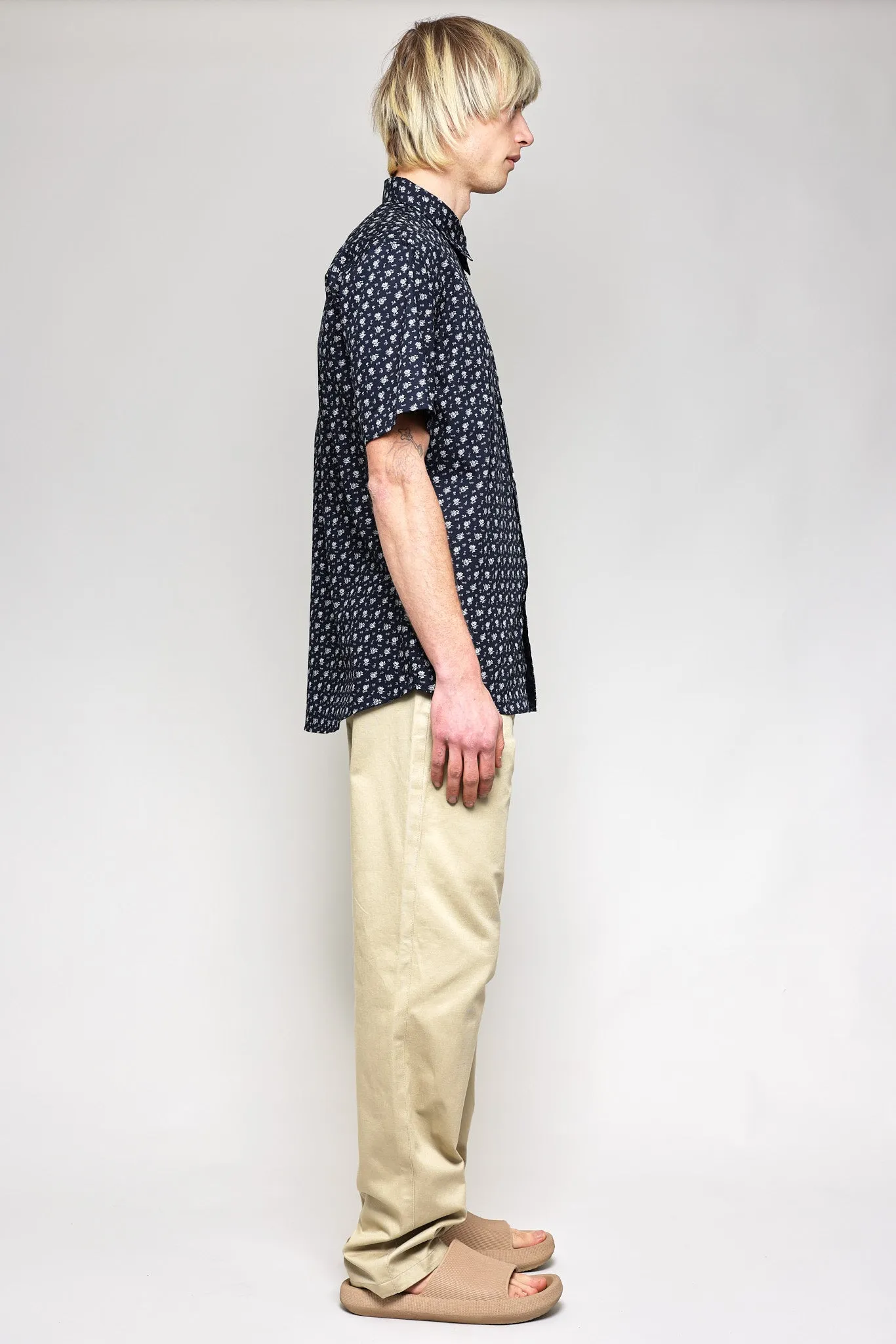 NS1146-90 Japanese Rose Print in Navy sold by National Standards product image thumbnail 4