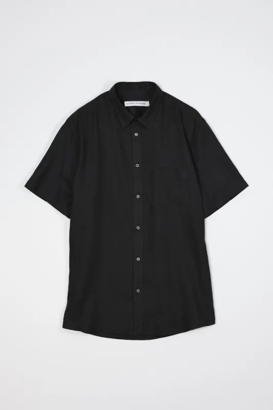 NS1146-88 Japanese Dyed Twill in Black sold by National Standards