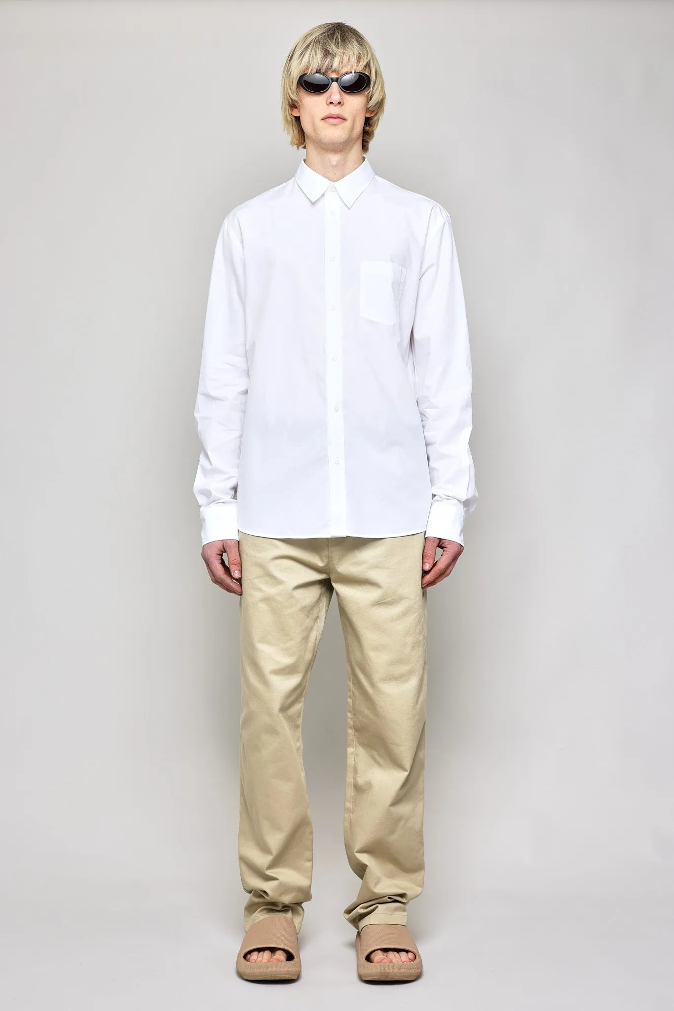 NS1145-193 Japanese Yarn Dyed Poplin in White sold by National Standards product image thumbnail 5