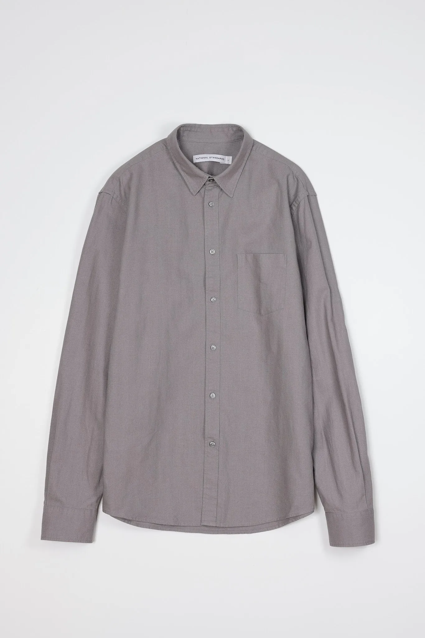 NS1145-188 Japanese Washed Canvas in Grey sold by National Standards