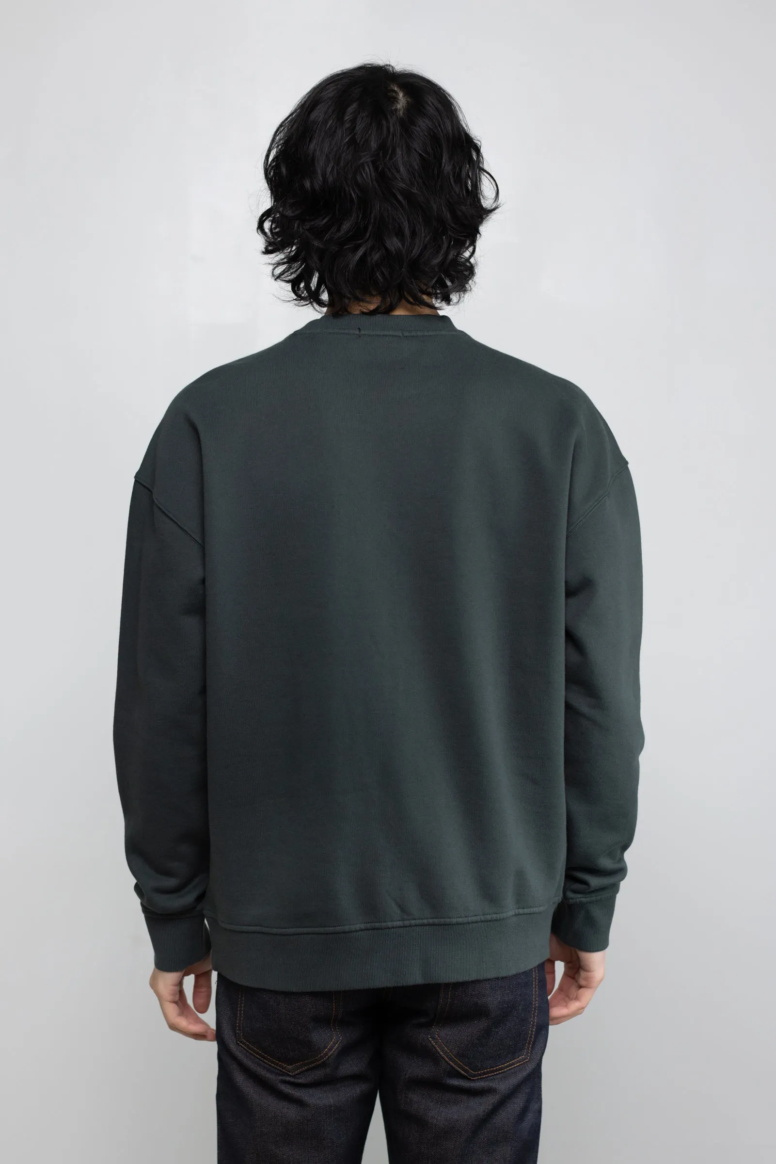 NS2174-4 Cotton Fleece Sweatshirt in Hunter Green sold by National Standards product image thumbnail 3