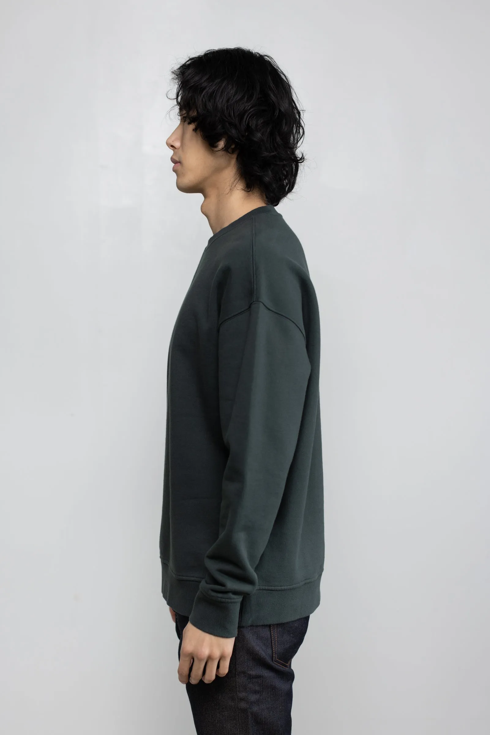 NS2174-4 Cotton Fleece Sweatshirt in Hunter Green sold by National Standards product image thumbnail 4