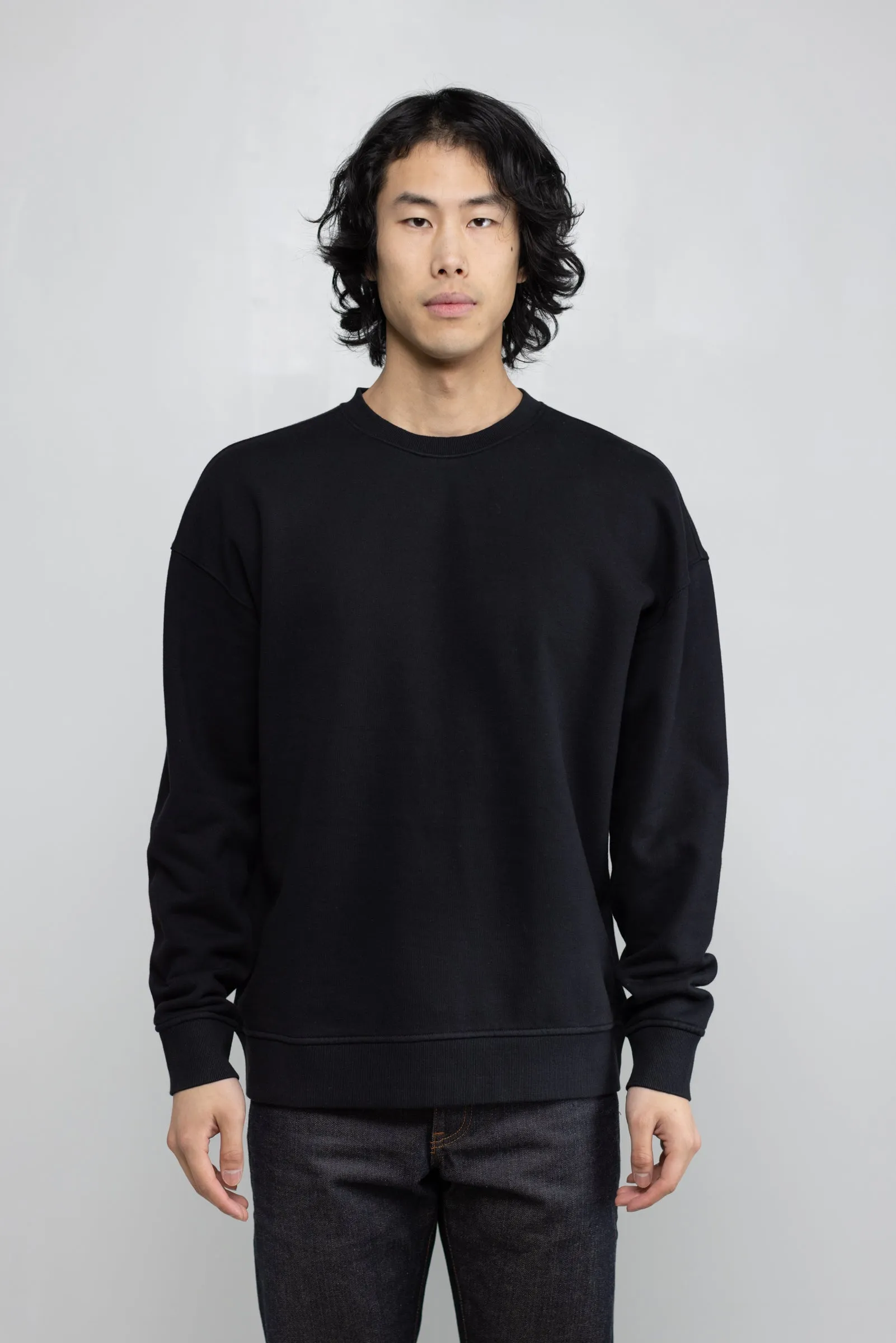 NS2174-1 Cotton Fleece Sweatshirt in Black sold by National Standards product image thumbnail 2