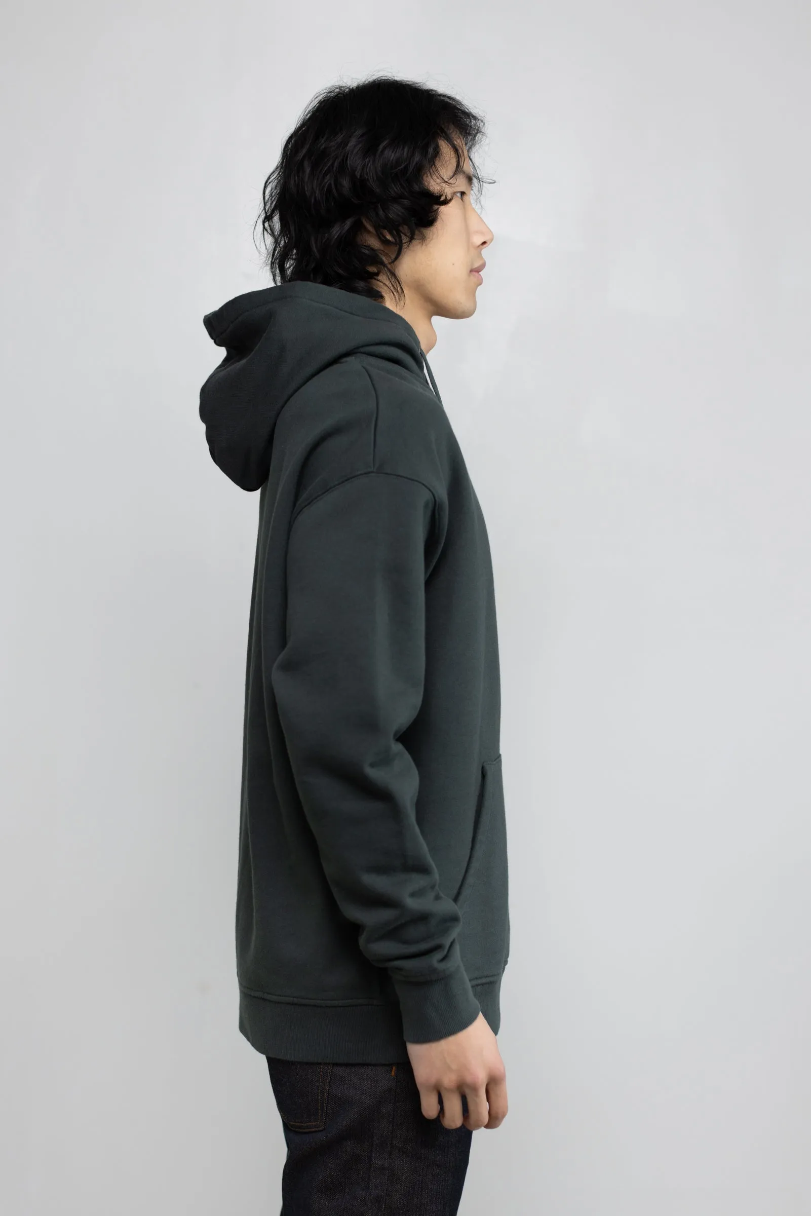 NS2173-4 Cotton Fleece Pullover Hoodie in Hunter Green sold by National Standards product image thumbnail 4