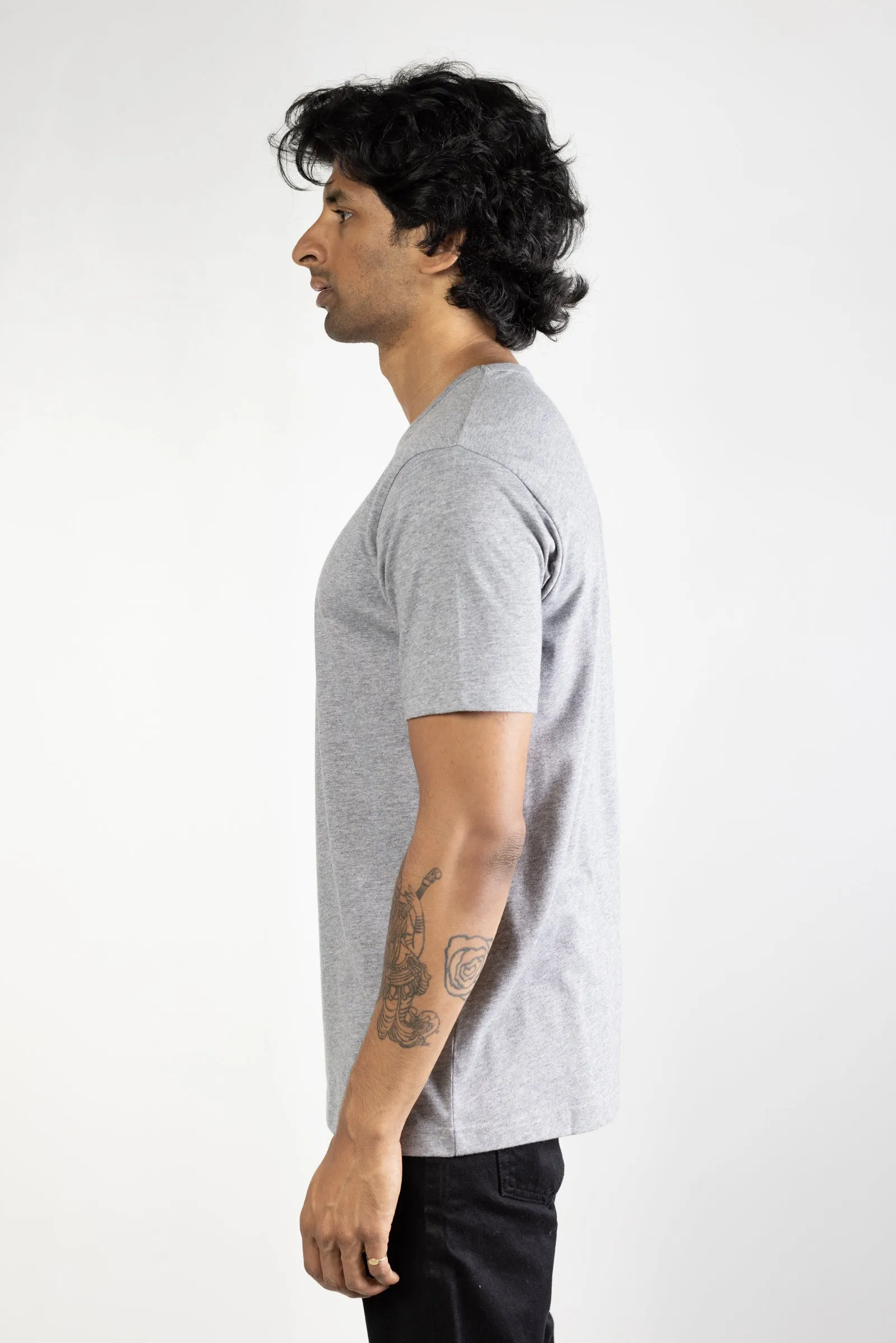 NS2159-9 Tri-Blend Crew in Grey sold by National Standards product image thumbnail 4