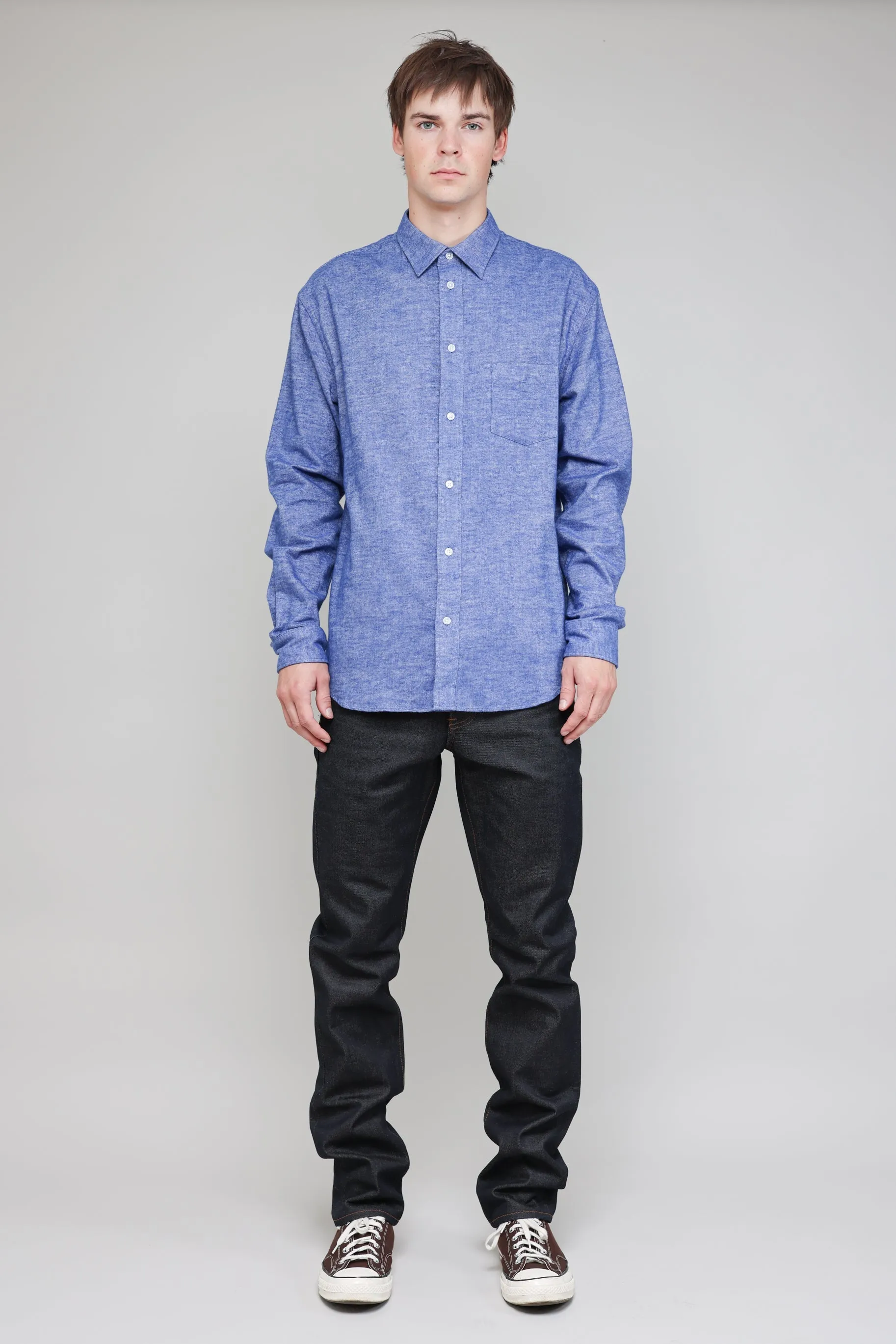 NS1190-70 Japanese Nep Twill in Blue sold by National Standards product image thumbnail 5
