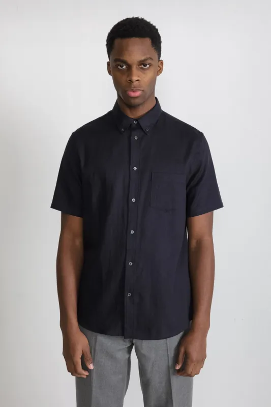 NS1146-41 Japanese Dyed Twill in Navy sold by National Standards