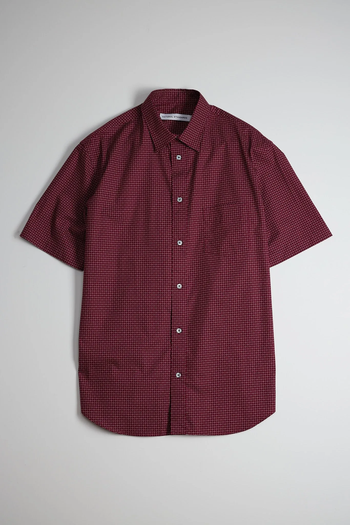 NS1191-77 Japanese Dash and Dot Print in Wine sold by National Standards
