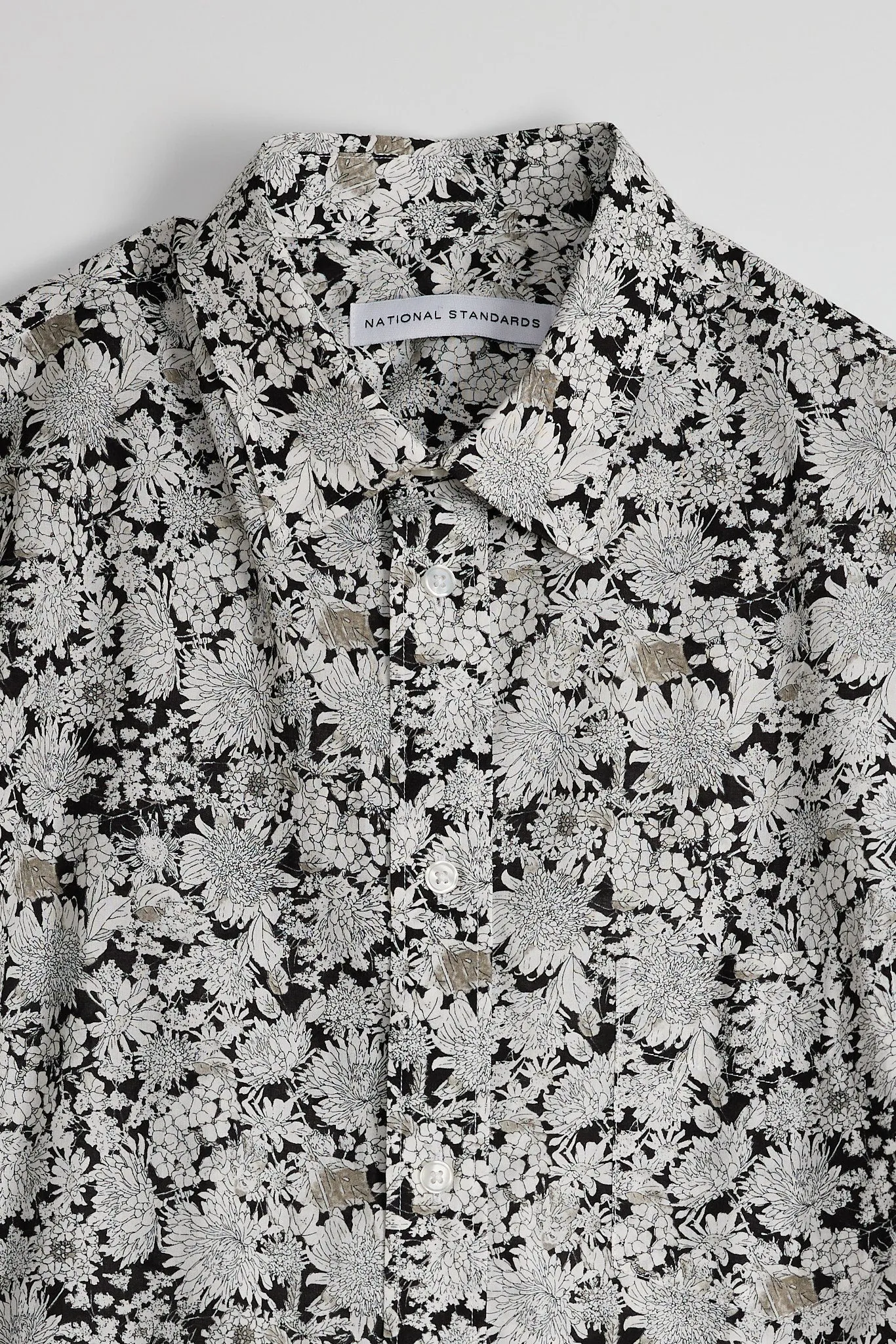 NS1191-74 Japanese Garden Print in Black and White sold by National Standards product image thumbnail 3