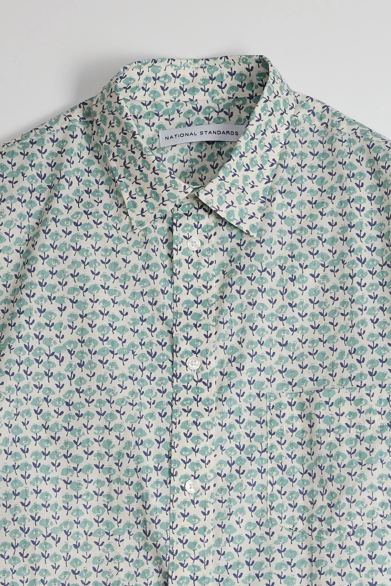 NS1191-72 Japanese Tulip Print in Green sold by National Standards product image thumbnail 3