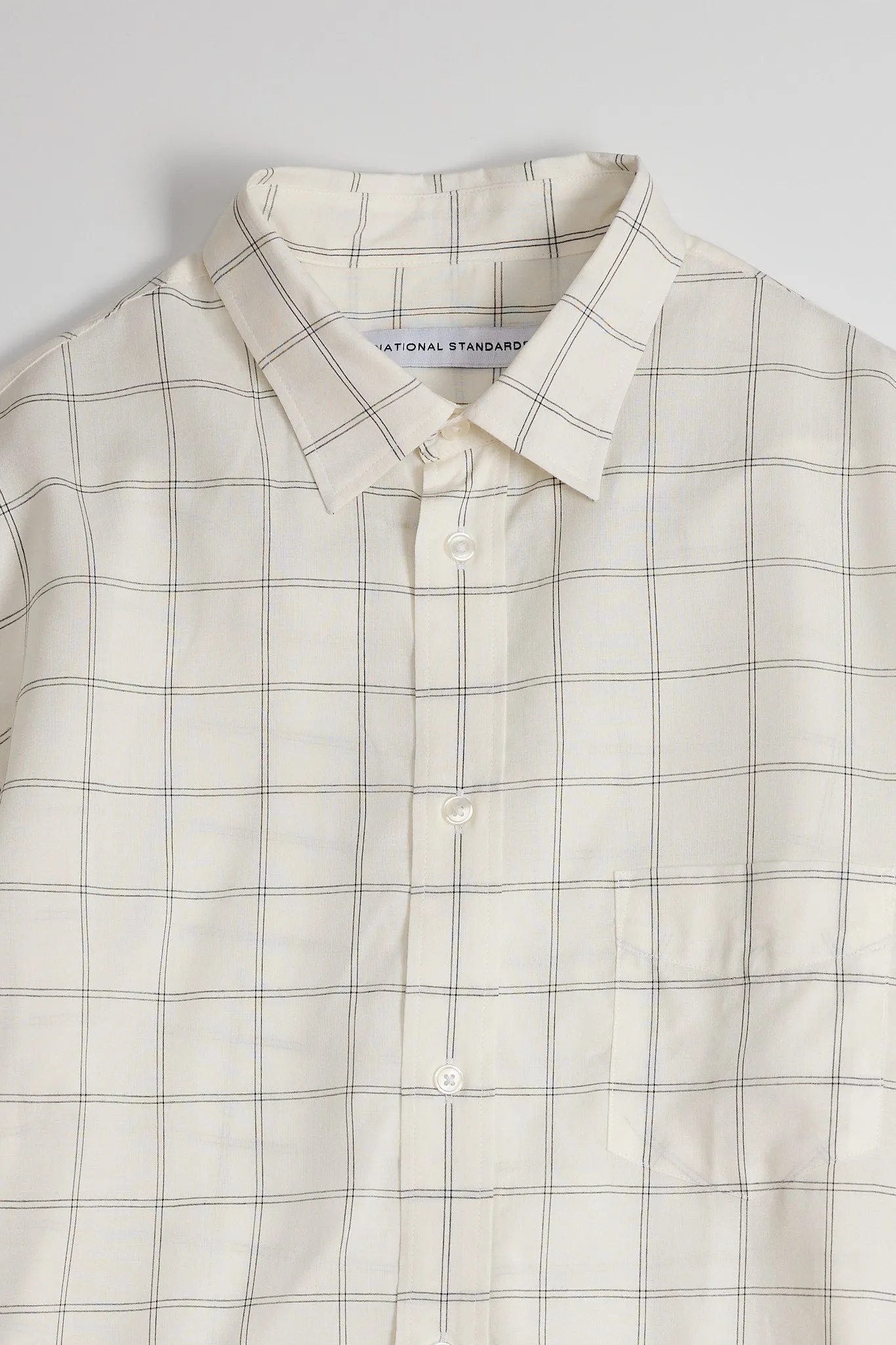 NS1191-54 Japanese Checkerboard Plaid in White sold by National Standards product image thumbnail 3