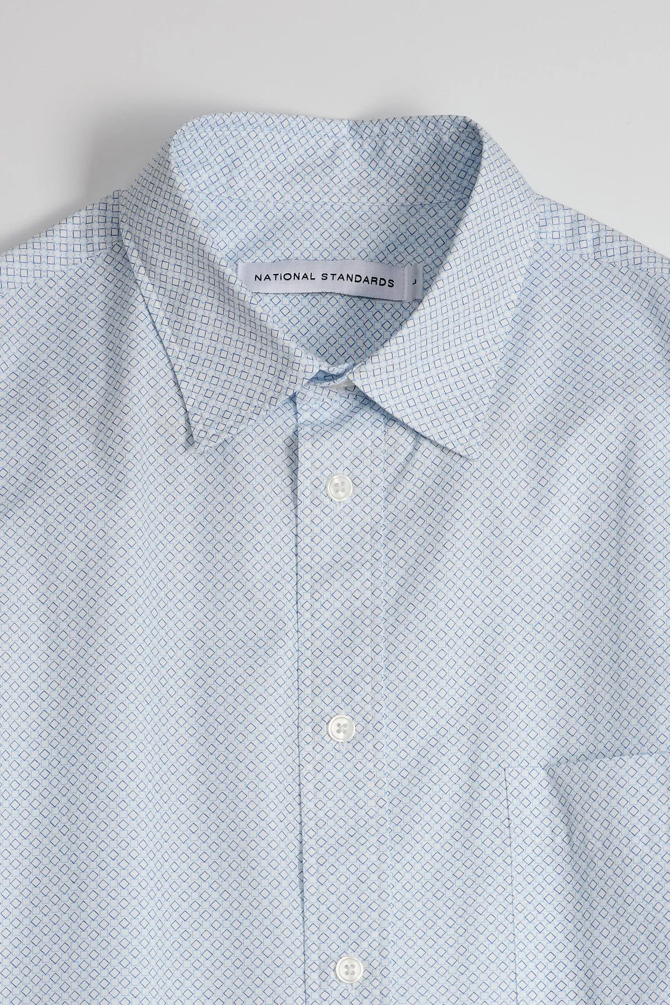 NS1191-43 Japanese Block Print in White and Blue sold by National Standards product image thumbnail 3