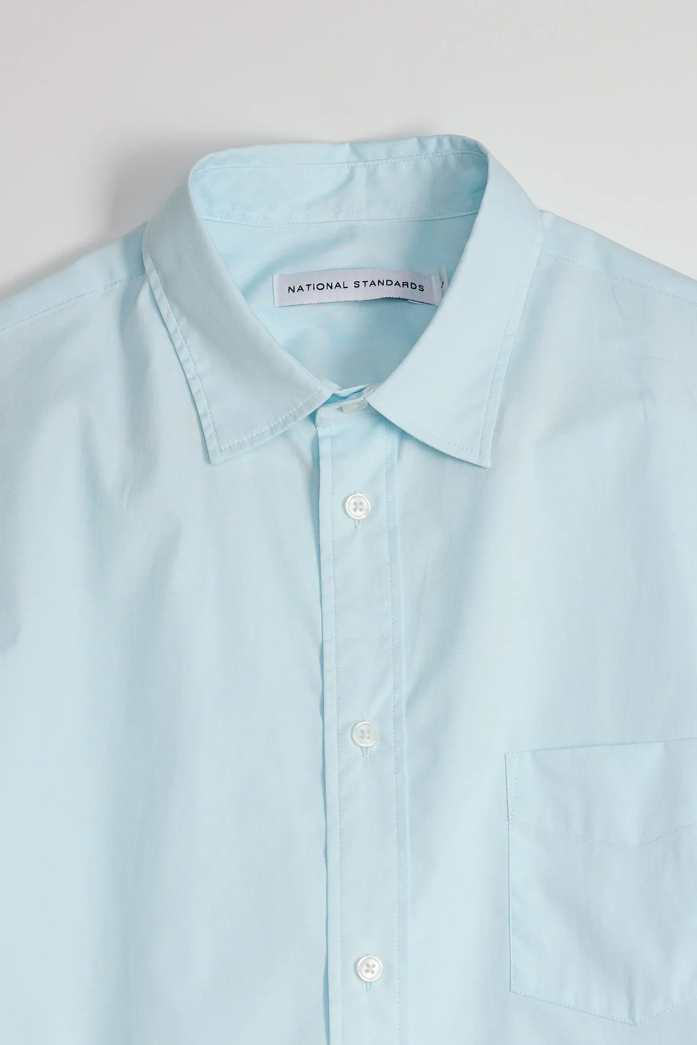 NS1191-39 Japanese Dyed Poplin in Light Blue sold by National Standards product image thumbnail 3