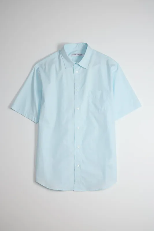 NS1191-39 Japanese Dyed Poplin in Light Blue sold by National Standards
