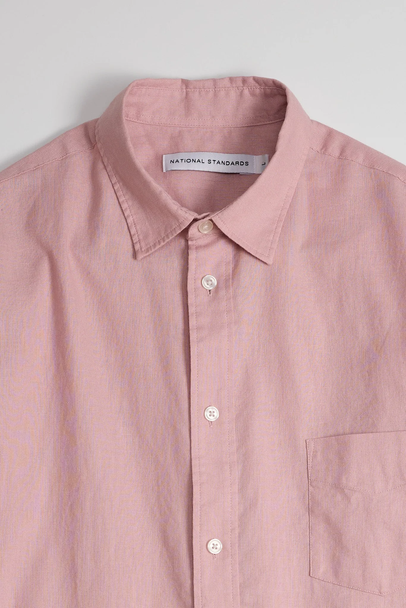 NS1191-35 Japanese Washed Sheeting in Pink sold by National Standards product image thumbnail 3