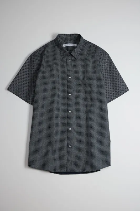 NS1146-94 Japanese Circuit Print in Navy sold by National Standards