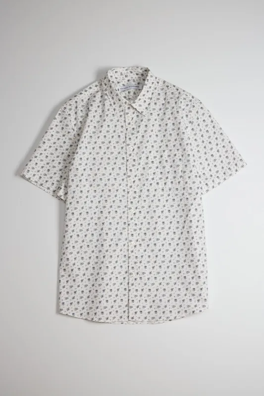 NS1146-89 Japanese Rose Print in White sold by National Standards