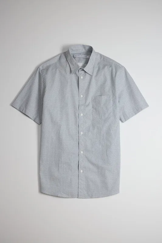 NS1146-75 Japanese Cross Grid Print in Blue sold by National Standards