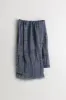 Yarn Dyed Gauze Scarf in Blue NS5010 sold by National Standards