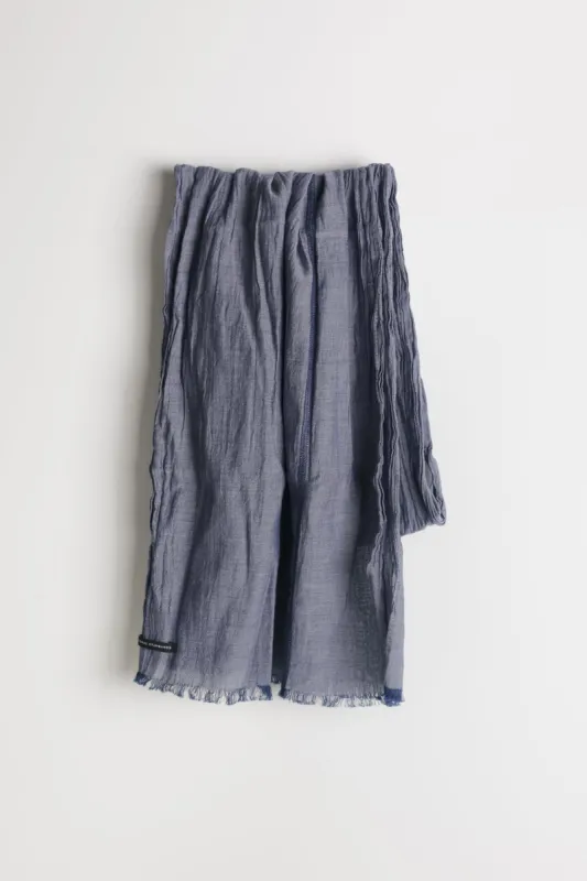 Chambray Scarf in Blue NS5008 sold by National Standards
