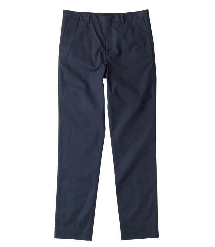 Japanese poplin pant in Navy sold by National Standards