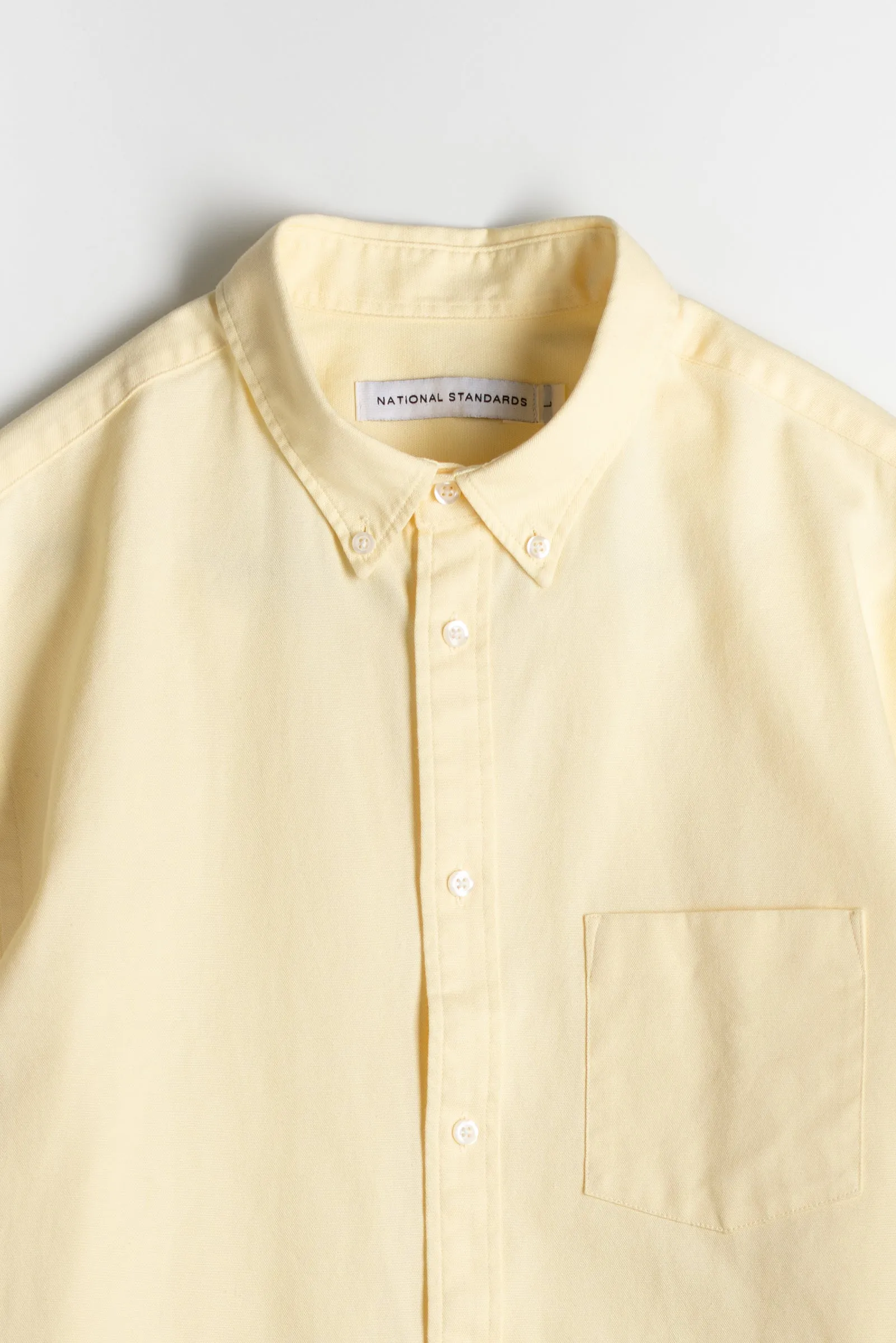 NS1146-69 Japanese Washed Oxford in Yellow sold by National Standards product image thumbnail 5