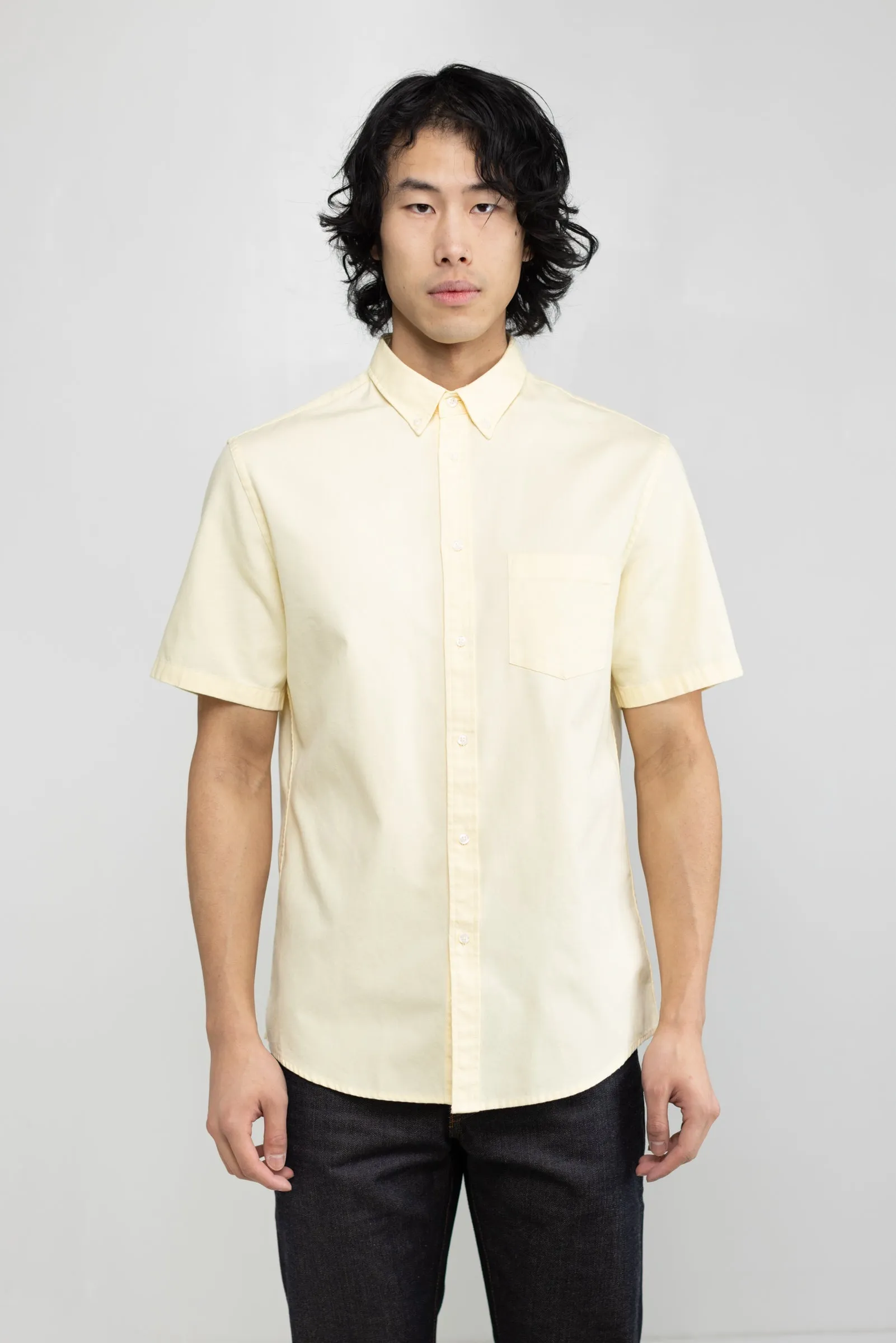 NS1146-69 Japanese Washed Oxford in Yellow sold by National Standards product image thumbnail 2