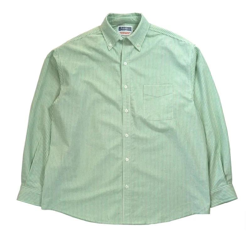 Brother Brother Simple Stitch Striped OCBD Shirt sold by Brother Brother