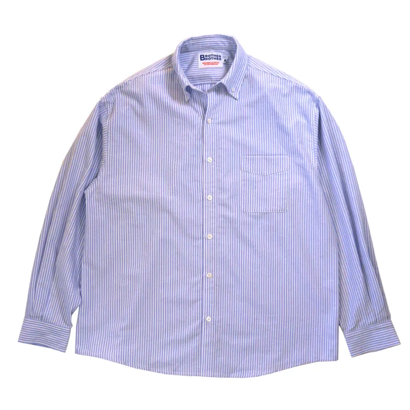 Brother Brother Simple Stitch Striped OCBD Shirt sold by Brother Brother