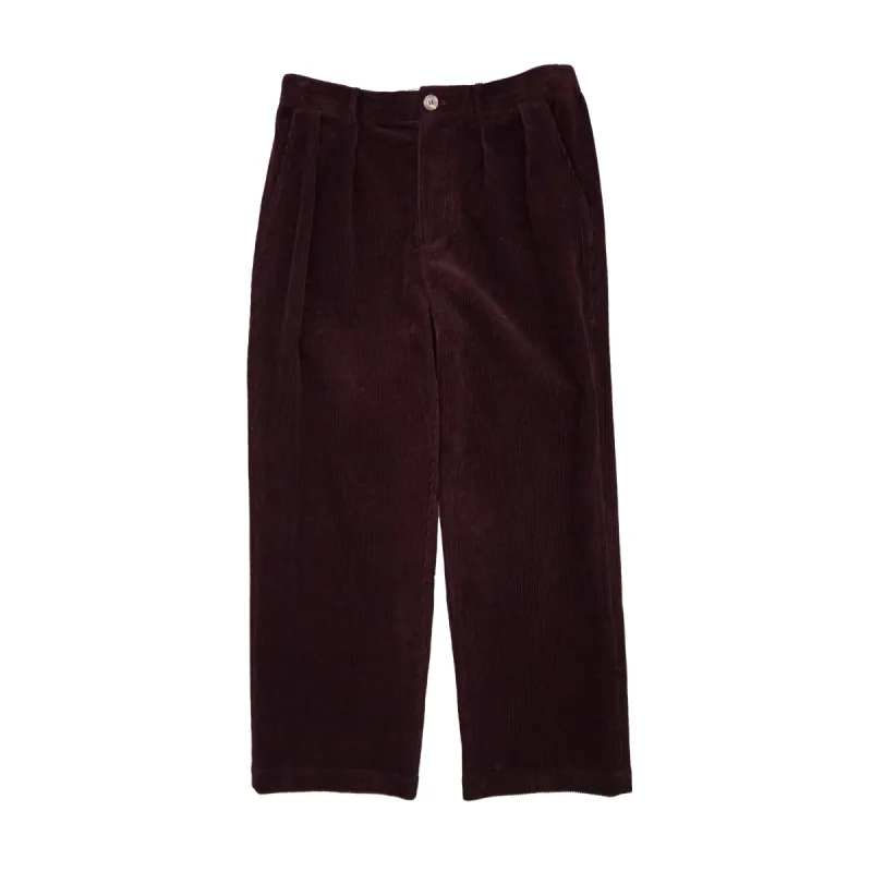 Brother Brother Double Pleated Cord Trousers made by Brother Brother